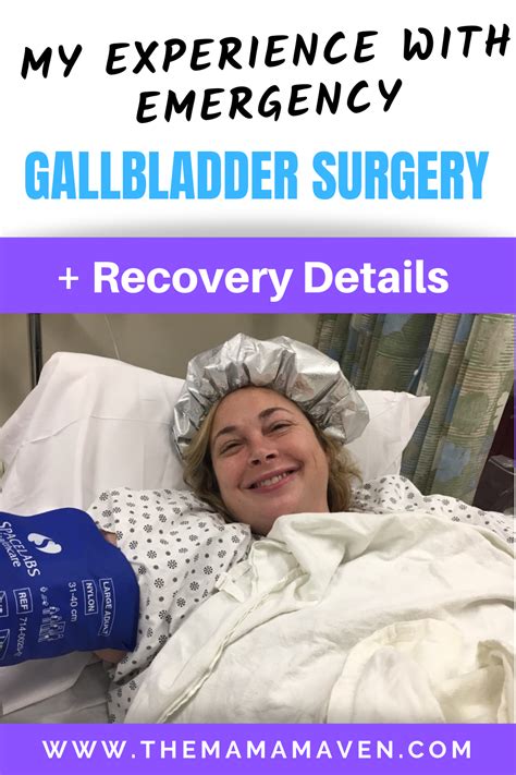 My Experience With Emergency Gallbladder Surgery Recovery Details