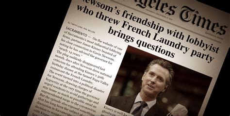 Like The French Laundry Scandal Gov Gavin Newsom Has To Eat It On “panera Gate” Opinion