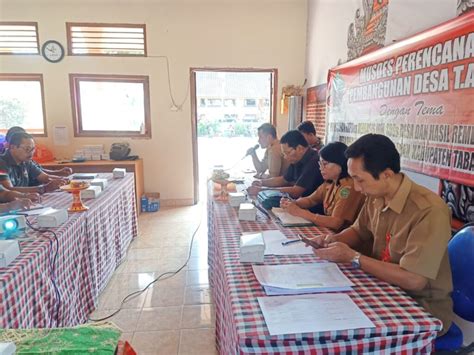 Musdes Perencanaan Pembangunan Desa T A Desa Sesandan