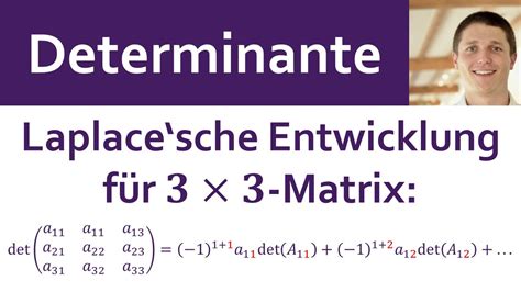 Determinante Bung Streichungsmatrix Entwicklung Nach Der