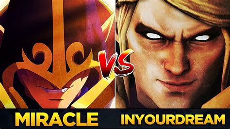 Miracle Vs Top Rank Inyourdream Epic Invoker Battle One Of The