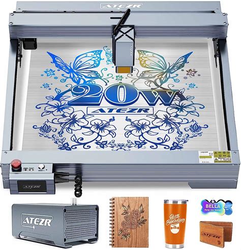 Amazon Atezr P Plus Laser Engraver With Ka Air Assist Mw