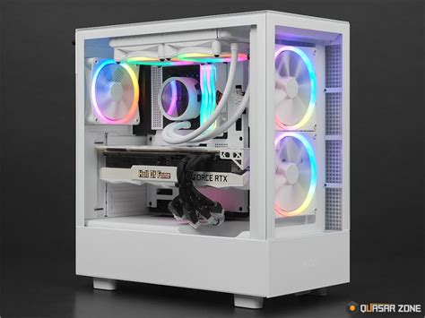 Nzxt H Elite Matte White Mid Tower Case