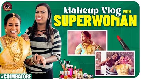 Makeup Vlog With Superwoman Fun Photoshoot Day Aishwarya Kannan