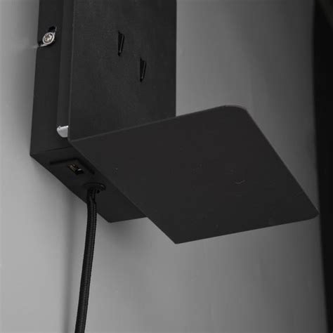 TRIO Element LED Wall Light Matt Black 222570232 REUTER