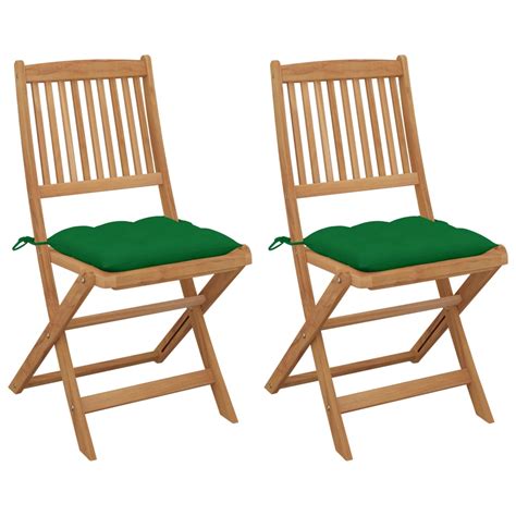 2er Set Gartenstühle Gartensessel Klappbare Stühle für Garten Terrasse