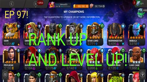 5432 Star Rank Up And Level Up Marvel Contest Of Champions Ep 97 Youtube