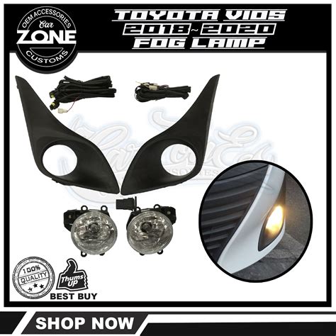 Toyota Vios Pentair Fog Lamp Fog Light Assembly Lazada Ph