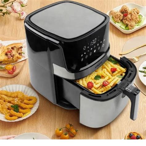 Freidora De Aires Air Fryer Digital De 8 Litros Smart Wifi Y App Tuya