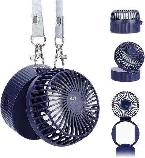 Mini Ventilateur Portable Ventilateur De Poche Collier Ventilateur De