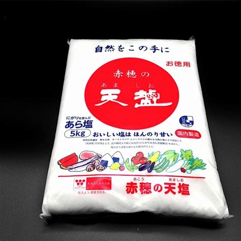 赤穂の天塩 5kg 業務卸の株一丸越後屋商店