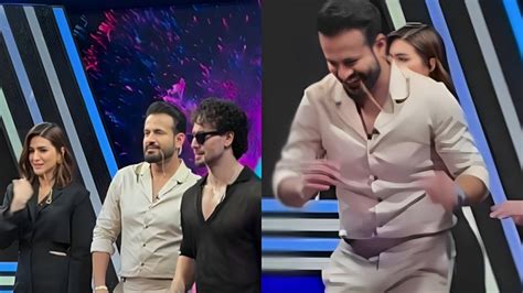 Watch Tiger Shroff And Kriti Sanon Teach Cricketer Irfan Pathan The