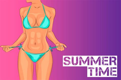 Vectores E Ilustraciones De Mujer Sexy Bikini Para Descargar Gratis Freepik