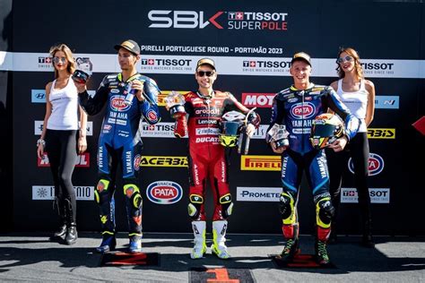 SBK 2023 GP Del Portogallo Alvaro Bautista Vince Anche La Superpole