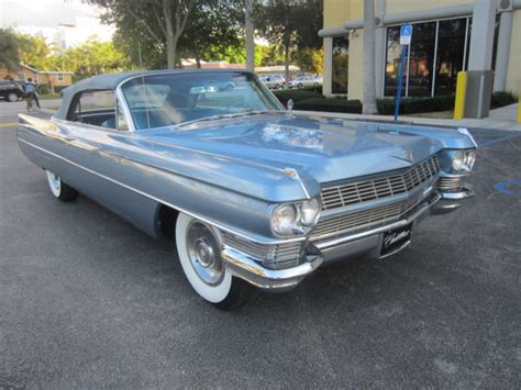 1964 CADILLAC DEVILLE CONVERTIBLE RUST FREE FLORIDA CAR NO RESERVE