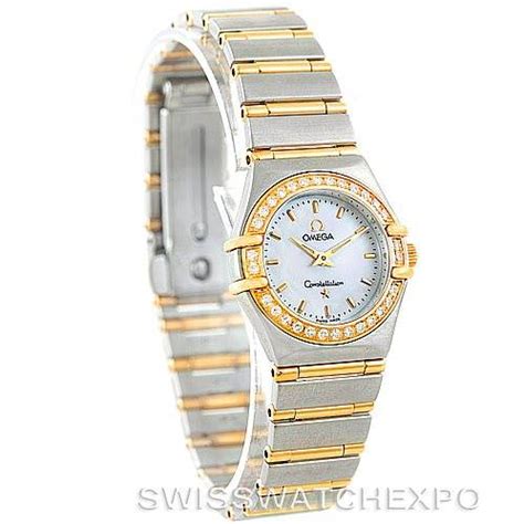 Omega Constellation Ladies Diamond Mini Watch 1267.70.00 | SwissWatchExpo