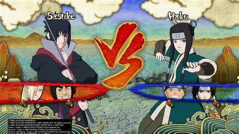 NARUTO SHIPPUDEN Ultimate Ninja Storm 3 Full Burst Sasuke Vs Haku