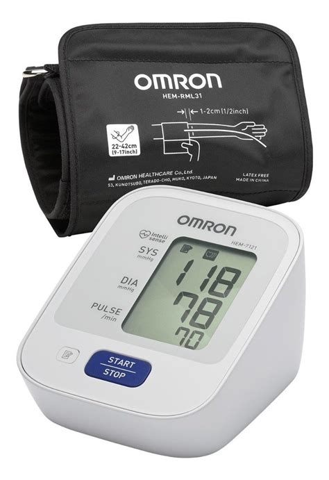 Tensiómetro de brazo automático Hem 7122 Omron Farmaclub