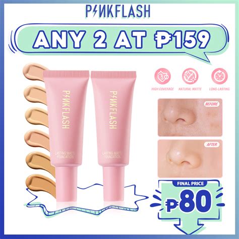 Pinkflash Weightless Lasting All Day Matte Full Coverage Foundation