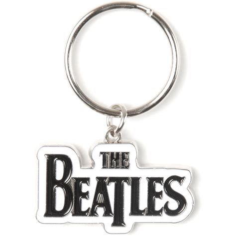 Beatles Drop T Logo Metal Key Chain 139026 Rockabilia Merch Store