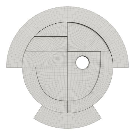 Neighbors Wall Mirror - 02 3D model | CGTrader