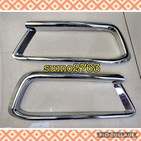 Jual Garnish Fog Lamp Ring Fog Lamp Chrome Honda Mobilio Di Lapak