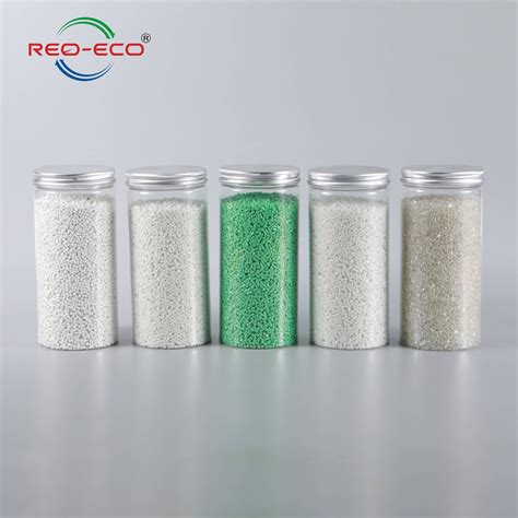 Eco Recycled Pet Chips Pellets Resin Recycled Polyester Pellets