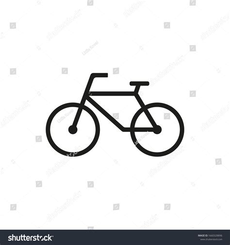 Bicycle Icon Vector Illustration Isolated Stock Vector (Royalty Free ...