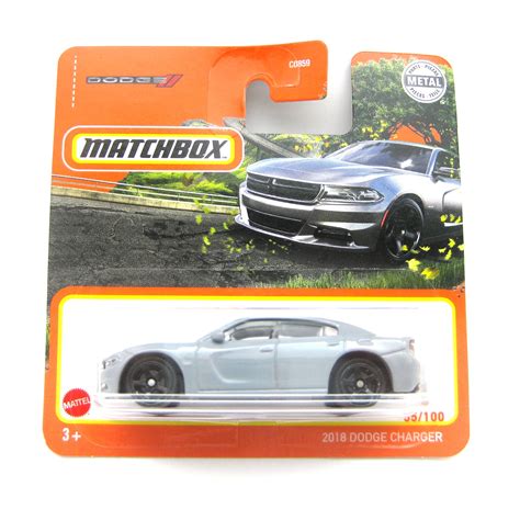 Matchbox 2018 Dodge Charger Grau 164 Modelle Alles Gute