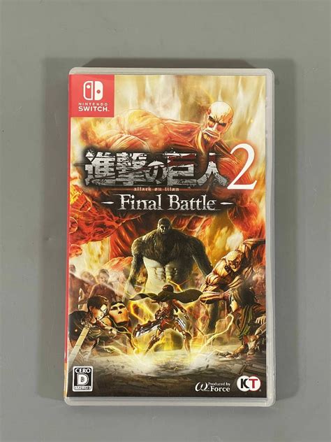 Yahooオークション 中古品 Switchソフト 進撃の巨人2 Final Battle