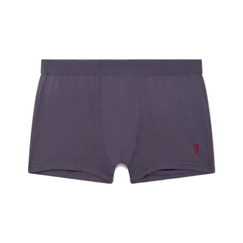 Boxer Briefs For Men 3 Pack Grey Premium Cotton Mcrabbit