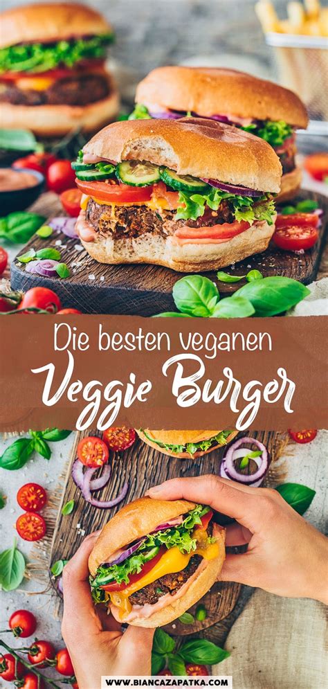 Veggie Burger Mit Linsen Patties Einfach Selber Machen Bianca Zapatka