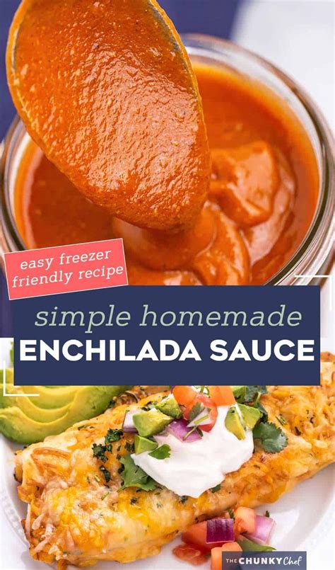 This Easy Homemade Red Enchilada Sauce Is Made With Simple Pantry