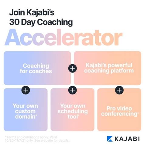 Kajabi Coaching Accelerator Best Program For Online Coaches