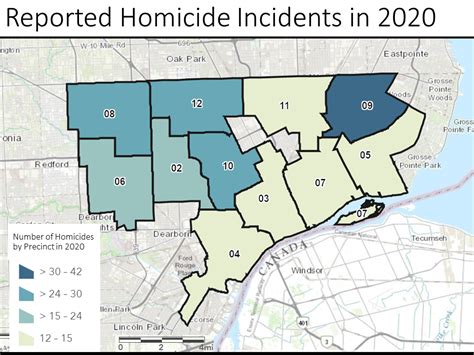 Certain Detroit Crime Incidents Decrease in 2020 | Drawing Detroit