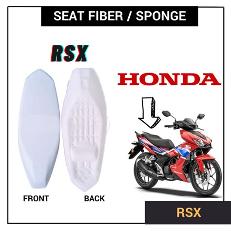 Honda Rsx Span Seat Fiber Sponge Pu Form Kusyen Double Cushion