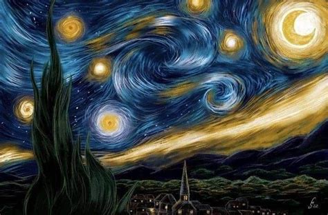 Pin by Larissa Tokuryan on Macbook | Van gogh art, Starry night van ...