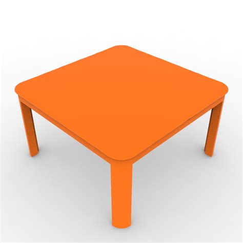 Table With Smooth Corner - bimmodeller.com - BIM Modeling services Provider