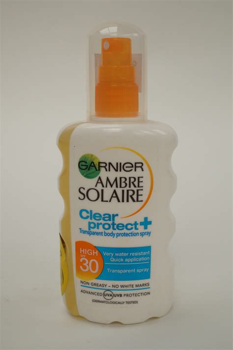 Garnier Ambre Solaire Clear Protect Transparent Protection Spray