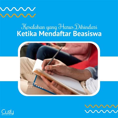 Beasiswa Harus Diciptakan Bukan Karena Paksaan Tetapi Dengan