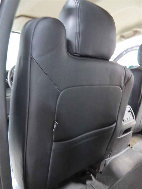 Clazzio Custom Seat Covers Leather Front And Rear Black Clazzio