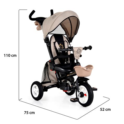 Tricicleta Pliabila Cu Scaun Reversibil Byox Flexy Lux Trike Bej Emag Ro