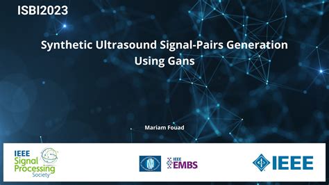 Synthetic Ultrasound Signal Pairs Generation Using Gans Ieee Resource