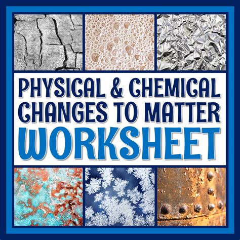 Physical And Chemical Changes Free Pdf Download Learn Bright