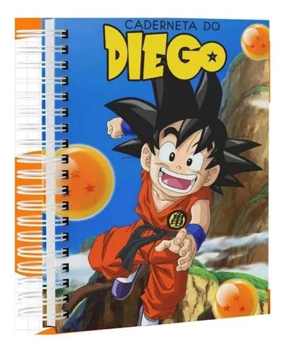 Caderneta De Vacina Dragon Ball Capa Dura MercadoLivre