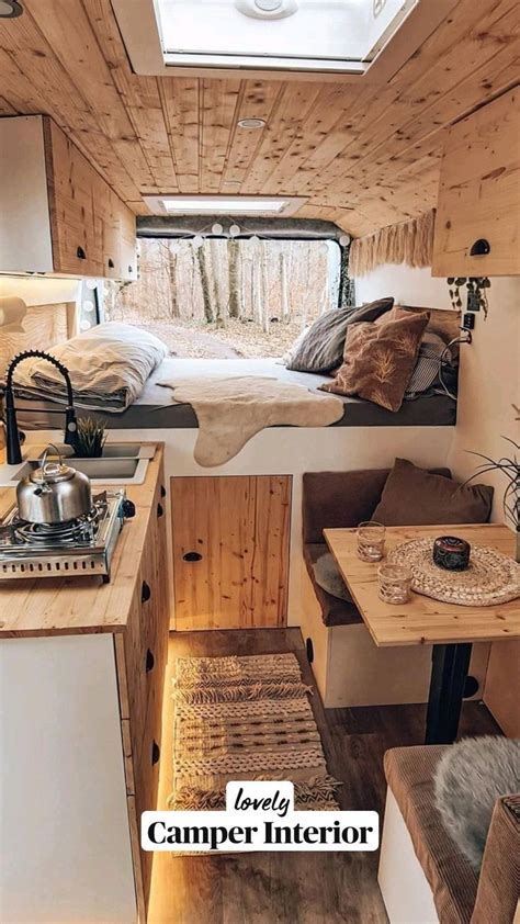 Lovely Camper Interior This Camper Van Have A Amazing Interior