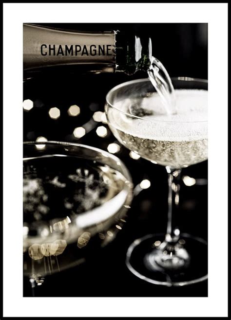 Champagne Poster Bar Posters Keuken Prints Posterstore Be