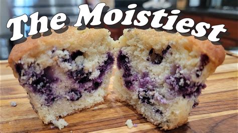 How To Make Jumbo Blueberry Muffins Recipe Youtube