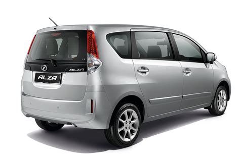 Perodua Alza Facelift Officially Revealed From RM52 400 3 4 Back Left