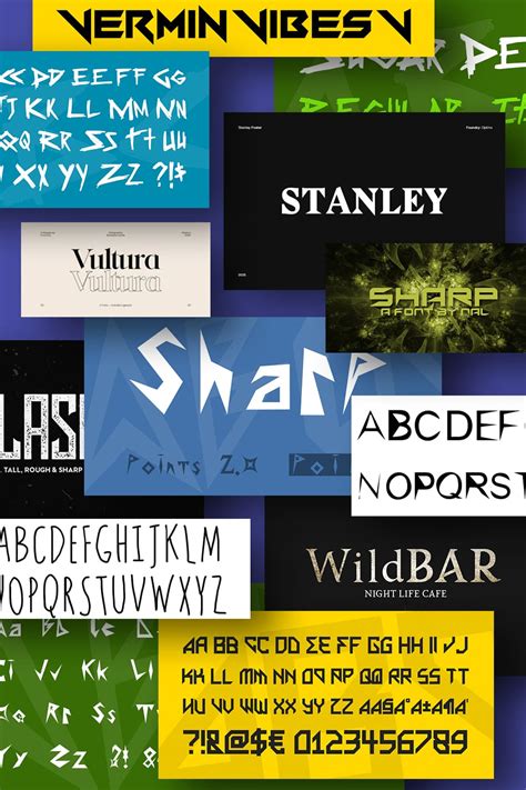 Best 25 Sharp Fonts for a Successful Brand Building 2021 - Master Bundles